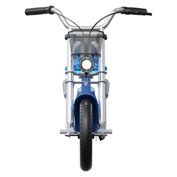 KingSong M19 Blue kids electric mini bike — official product view 4