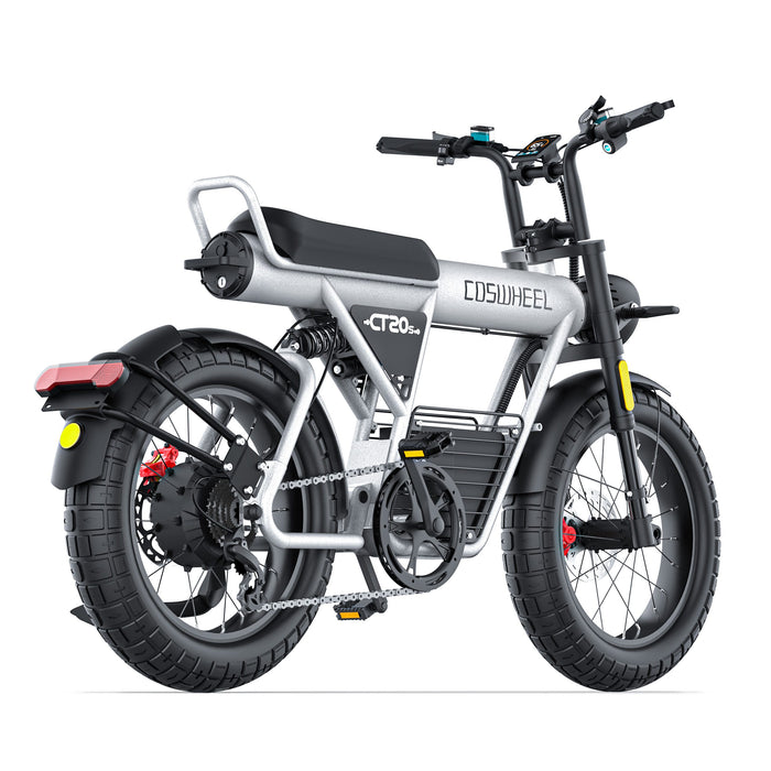 COSWHEEL CT20S e-bike, rear three-quarter view