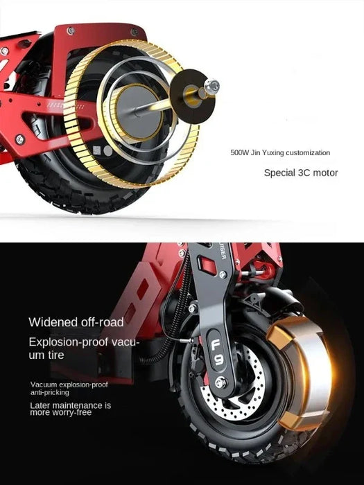 Sealup Q27 Dual-Motor Electric Scooter — 11", 2000W, 160km