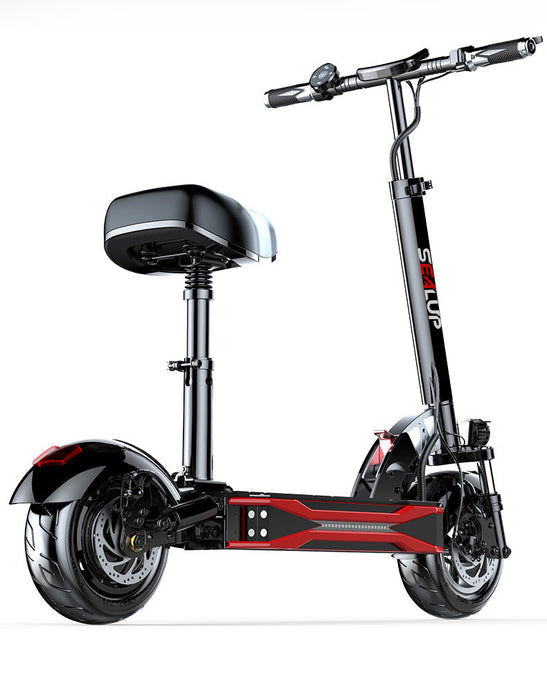 Sealup Q28 Electric Scooter — 10", 500W/1000W, Hydraulic Suspension