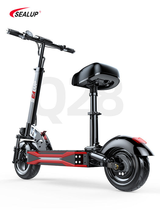 Sealup Q28 Electric Scooter — 10", 500W/1000W, Hydraulic Suspension