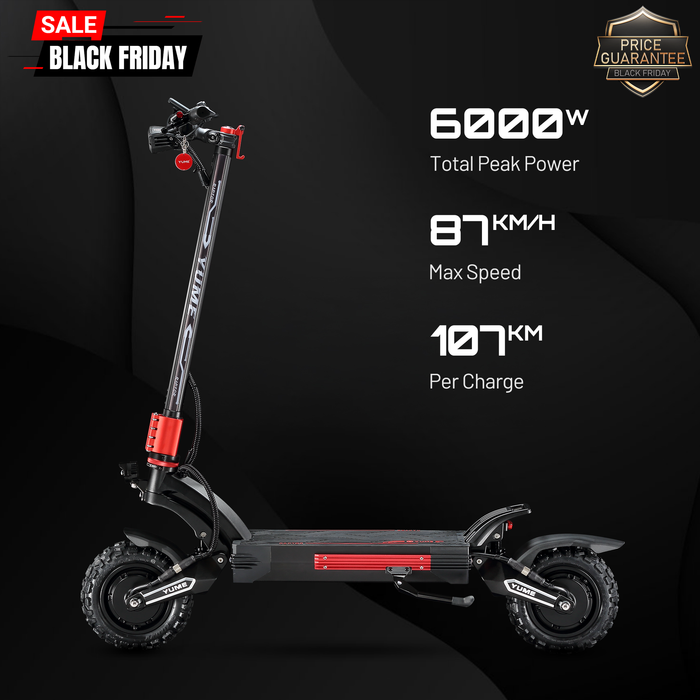 YUME Raptor 2 | 6000W Dual-Motor Performance Scooter — product view 1