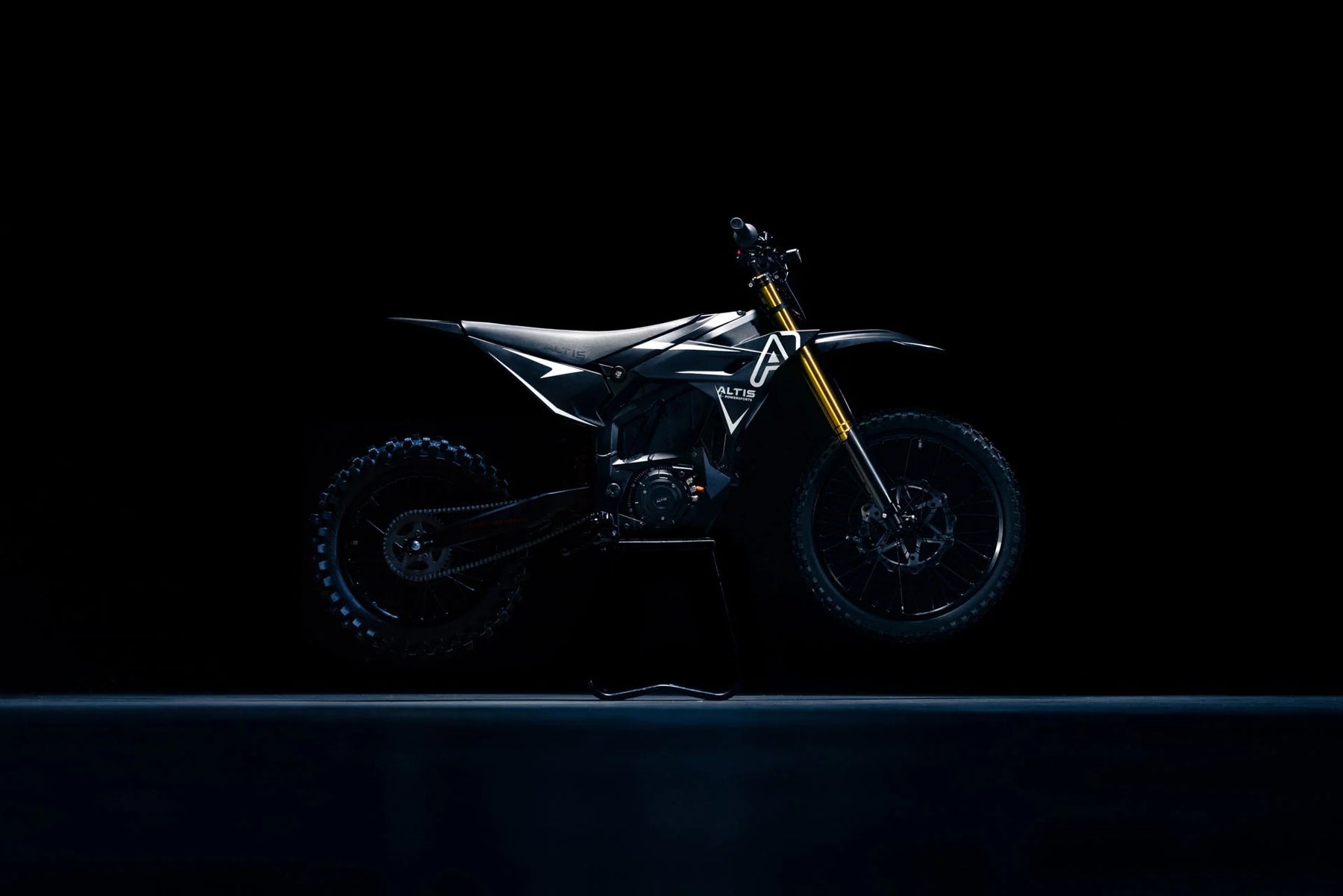 ALTIS Sigma electric off-road motorcycle — official side view