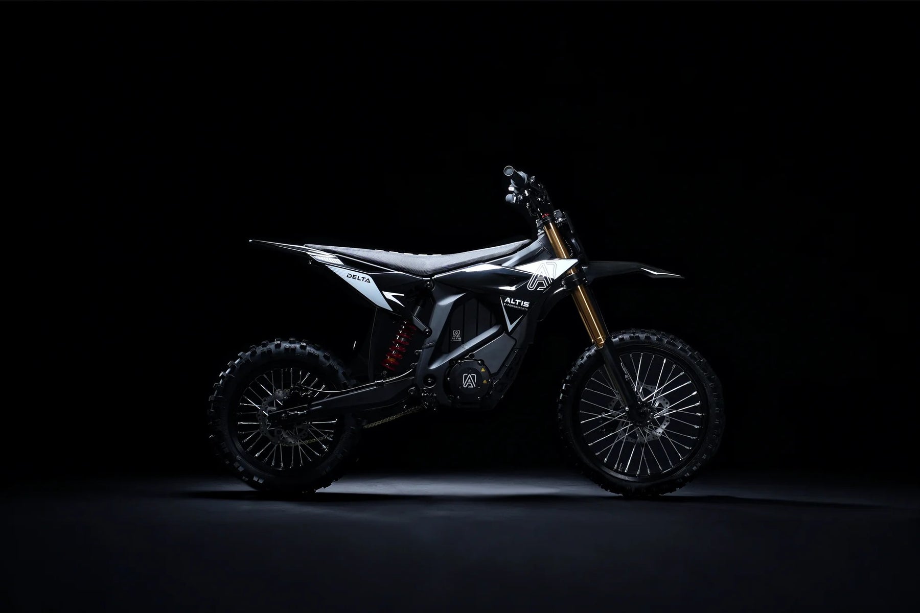 ALTIS Delta electric off-road motorcycle — official side view