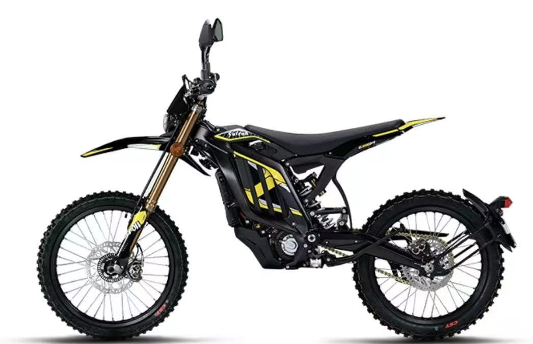 SURRON Light Bee 2 2026 — black and yellow road-ready version