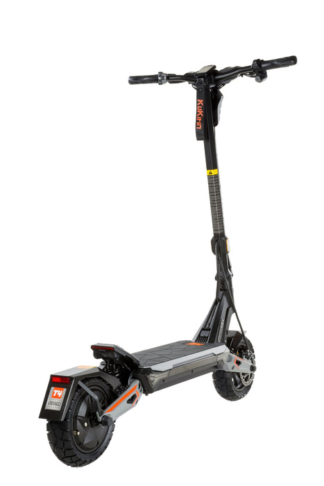 KuKirin T4 electric scooter rear angle
