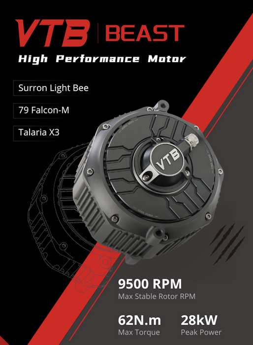 VTB Beast 28kW motor