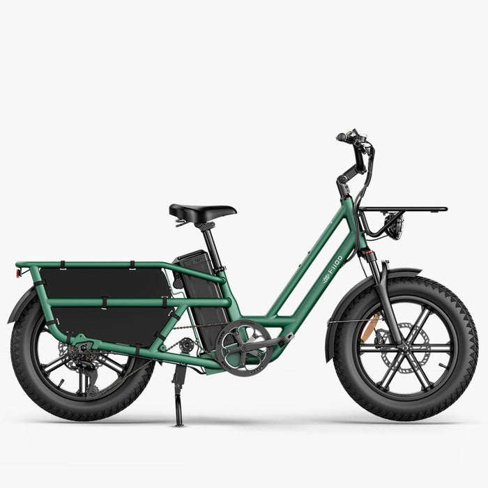 Fiido T2 Longtail Cargo E-Bike — 750W, 200kg Payload