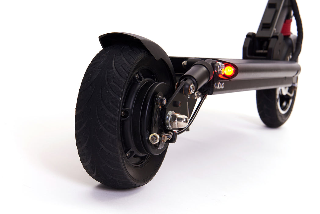 Zero 8 e-scooter with front and rear suspension