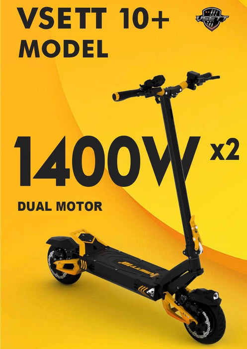 VSETT 10+ สกู๊ตเตอร์ไฟฟ้า scooter