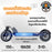 สกู๊ตเตอร์ไฟฟ้า Sealup Q8 [รับประกัน 1 ปี] ELECTRIC SCOOTER  พับได้ ออฟโรด ความเร็วสูงสุด 55KM/H (ทักแชทก่อนสั่ง)