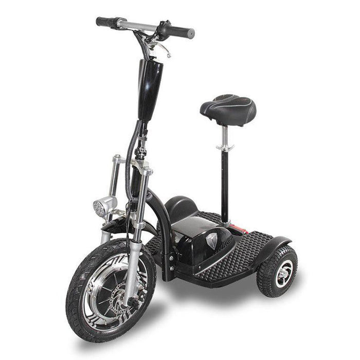 seated 3 wheel e-scooter